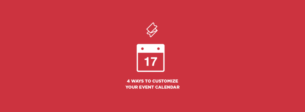 4 Ways to Customize Your Event Calendar