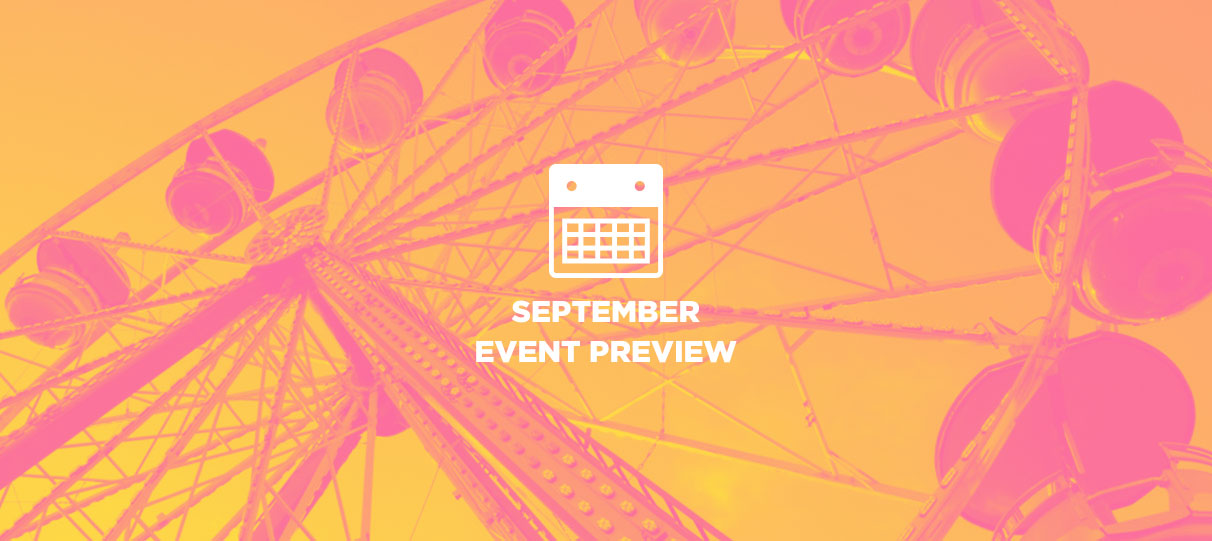 September 2018 Event Preview