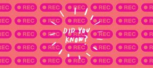 Did You Know Pre-Recorded Content